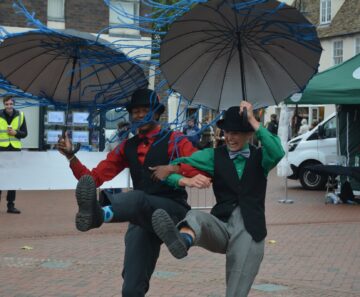 The Weather Machine dance performance at Ely Markets