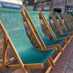 Deckchairs at Ely Market
